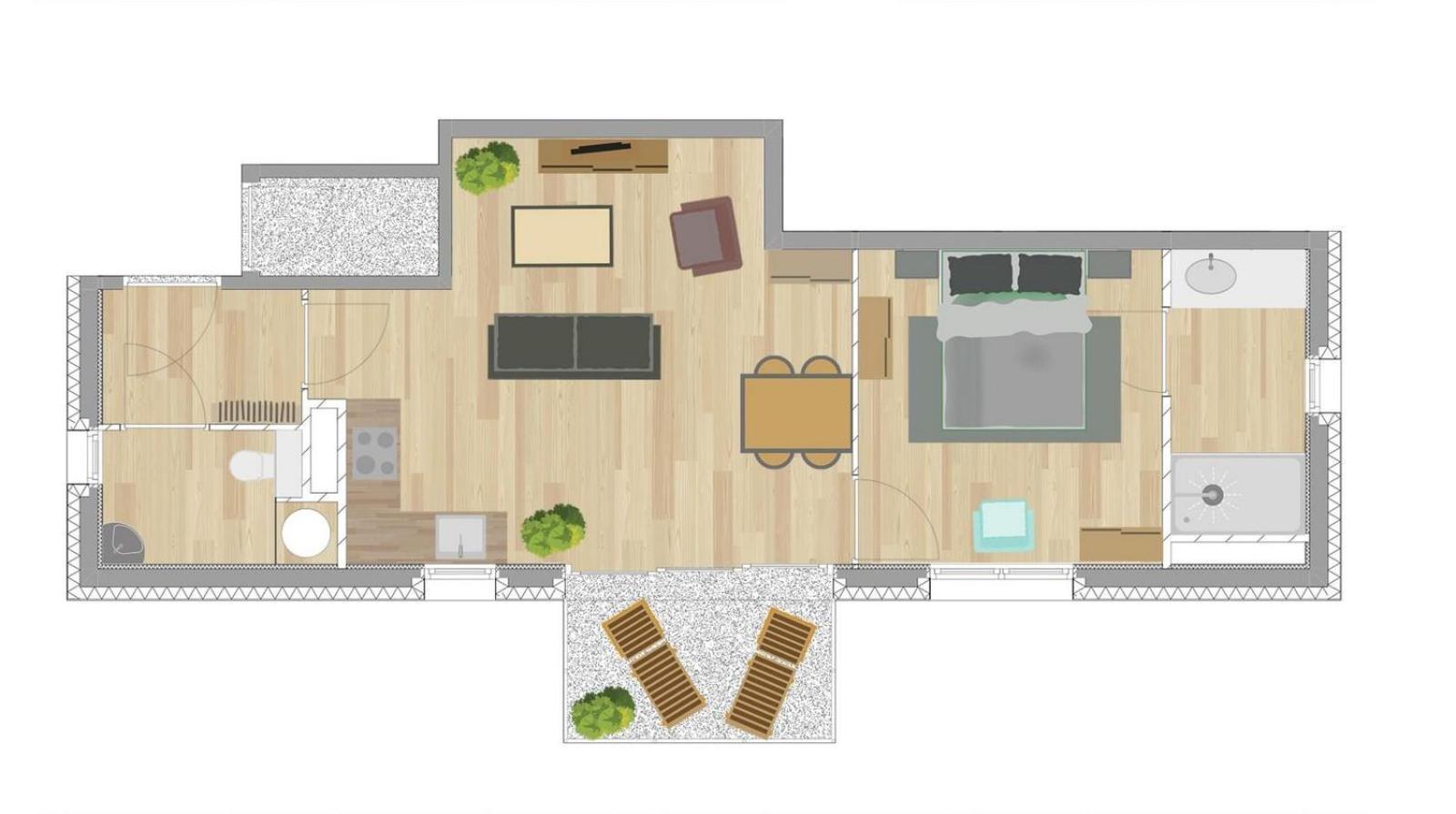 Appartement Meri-bellecombe